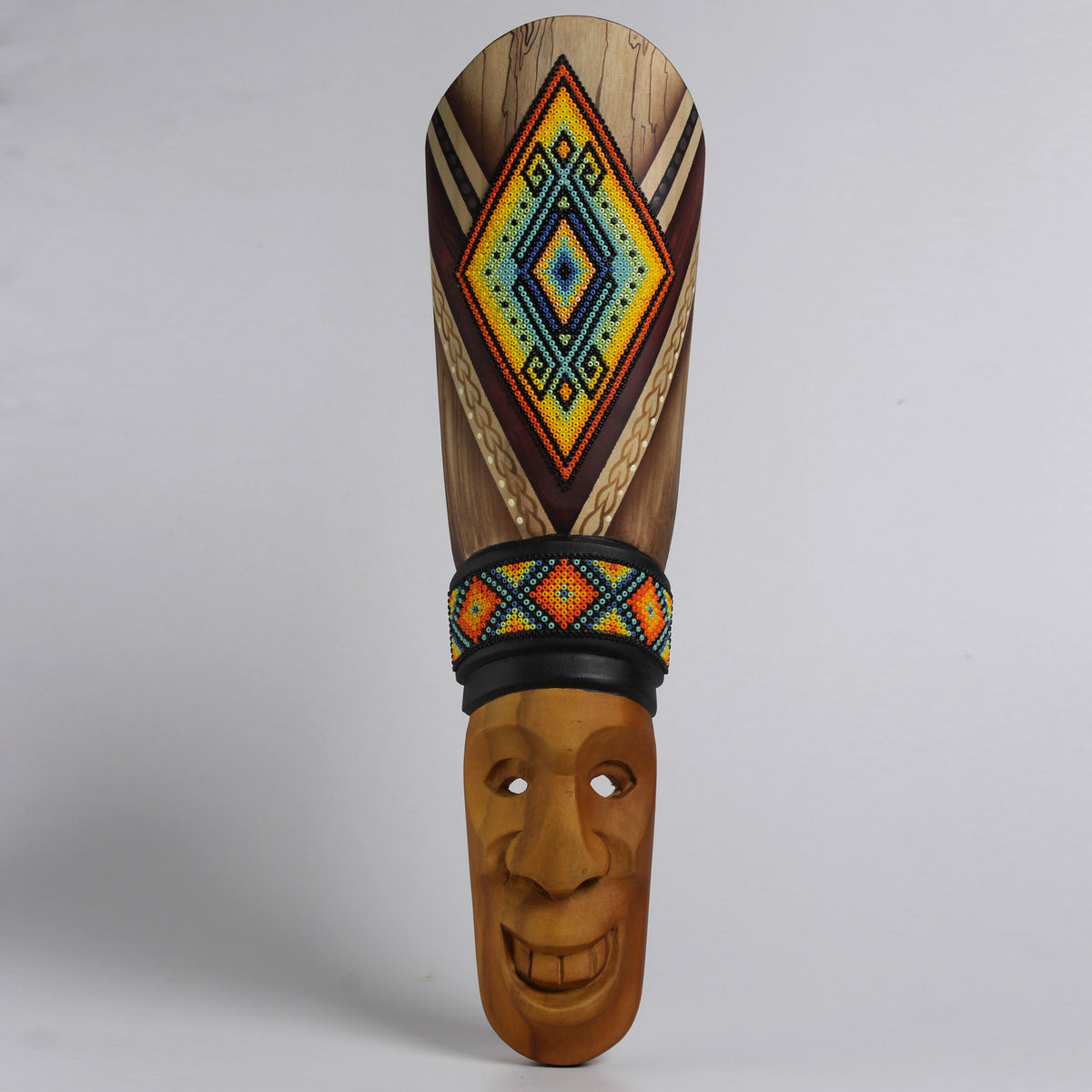 Máscara de la Alegría – Alargada 40 cm, Símbolo de la Rana