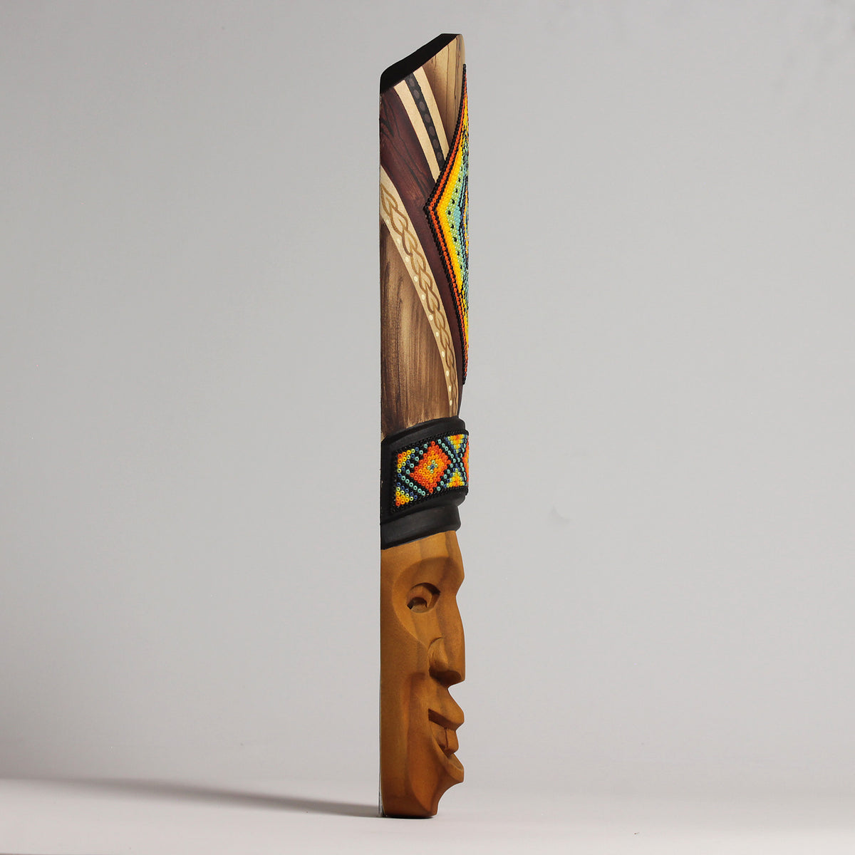 Máscara de la Alegría – Alargada 40 cm, Símbolo de la Rana