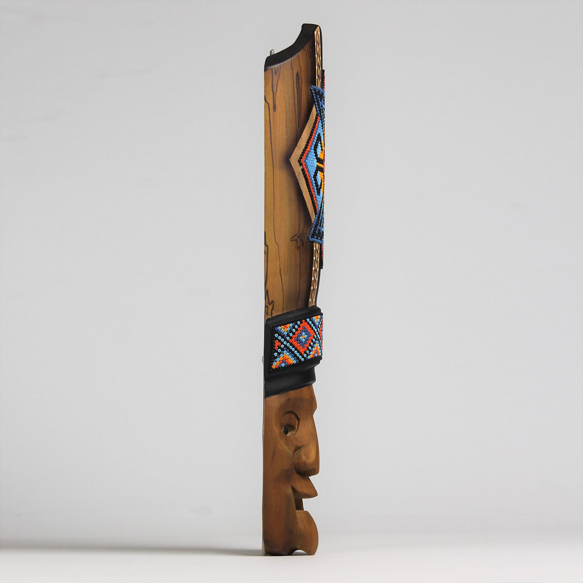 Máscara de la Burla – Alargada 40 cm, Símbolo de la Luna