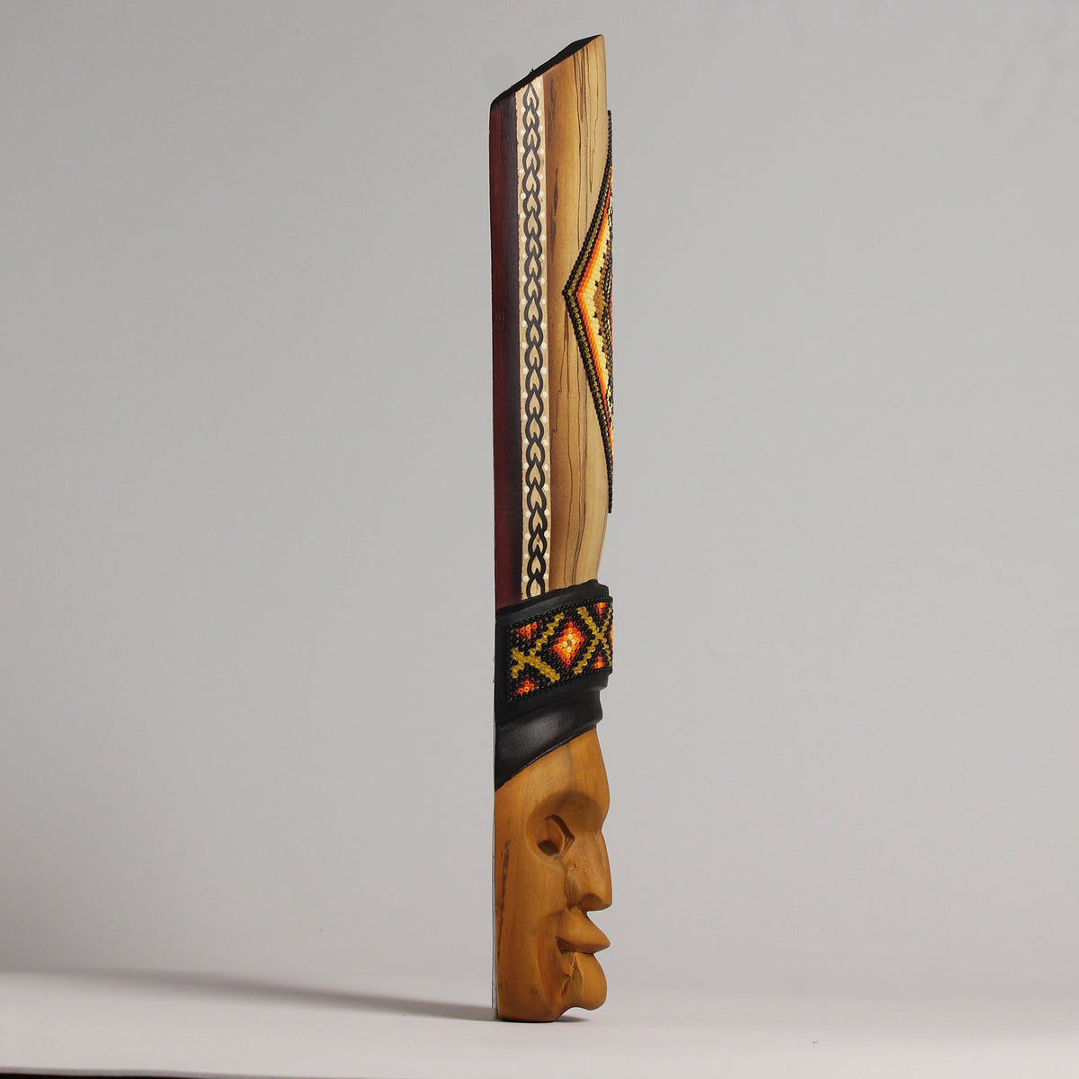 Máscara de la Burla – Alargada 40 cm, Símbolo de la Rana